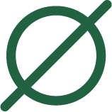 circle crossed out